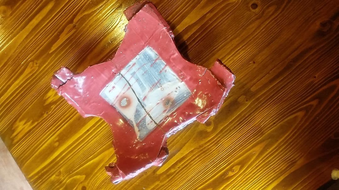 丹波焼き立杭焼丹文窯大西雅文作金継ぎ完品大皿