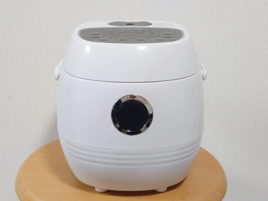 コンパクト2合炊き炊飯器 8モード搭載 予約保温機能付き