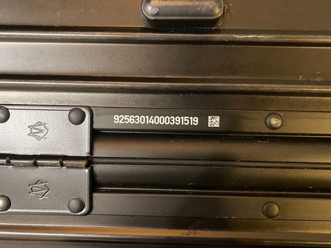 【美品/60L】RIMOWA オリジナル　チェックイン　M BLACK