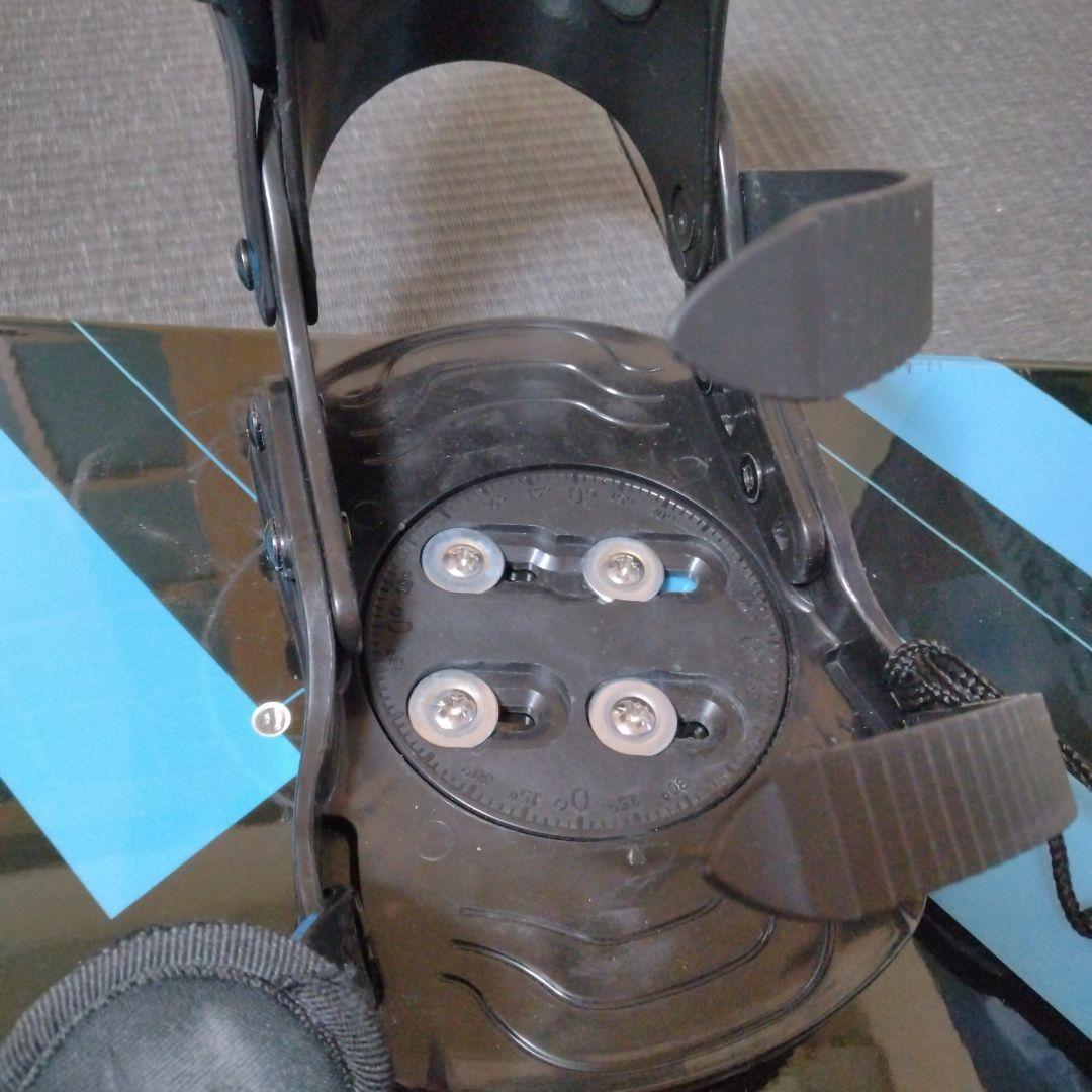 DUB ジュニアスノーボード110cm ビンディング 滑り止め＆コード付