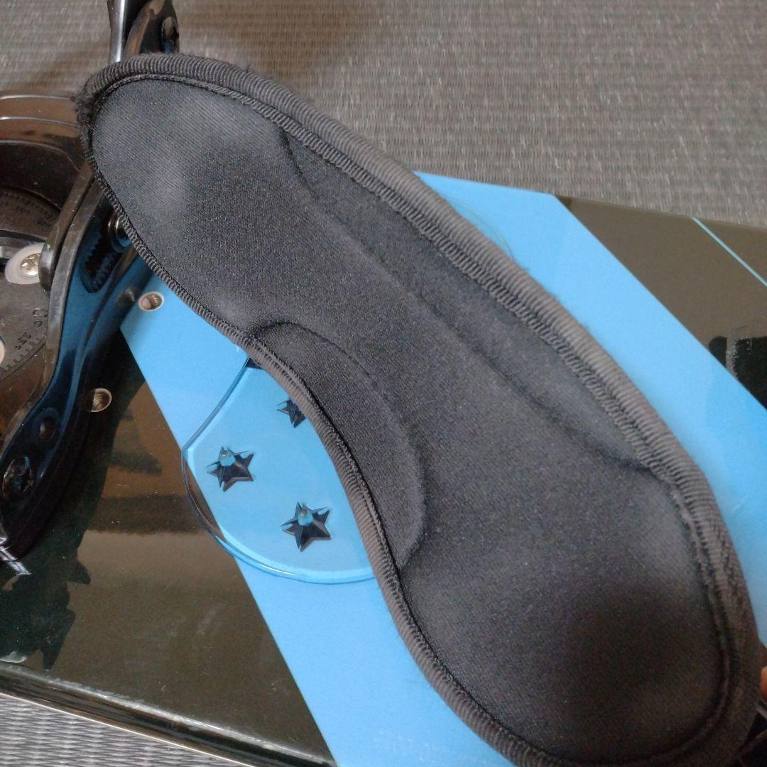 DUB ジュニアスノーボード110cm ビンディング 滑り止め＆コード付