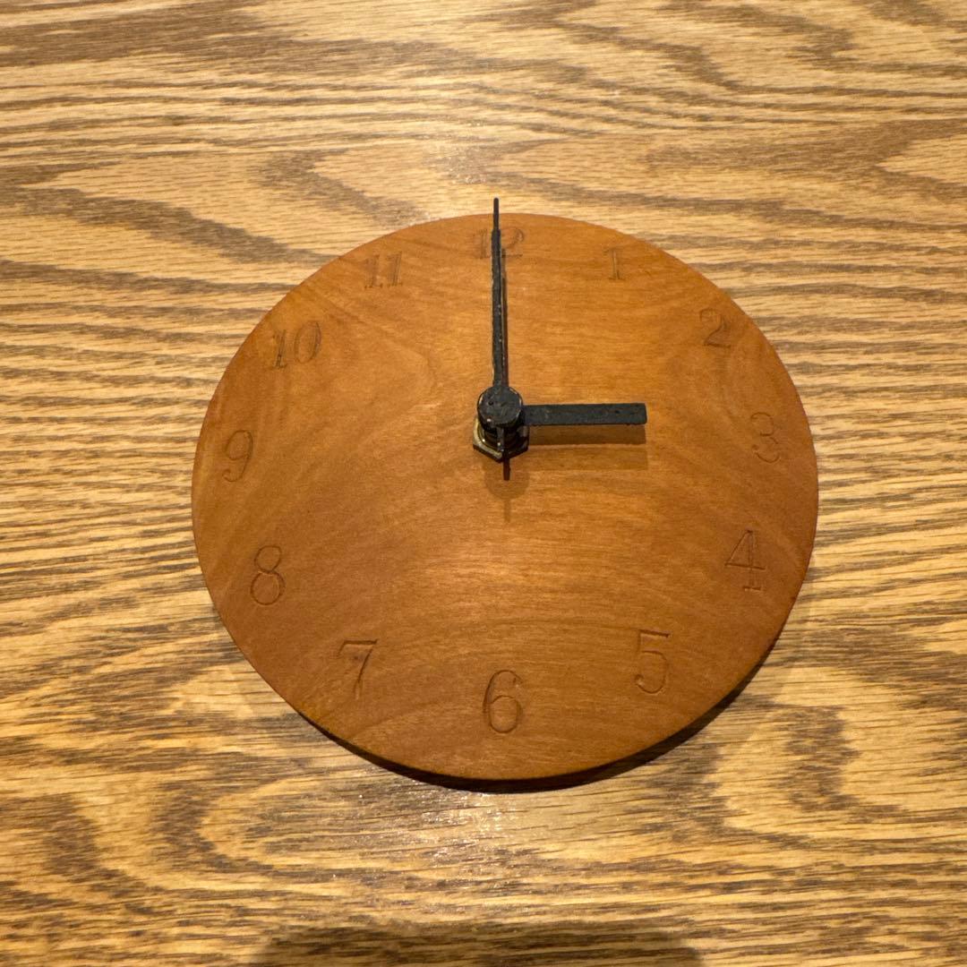 三谷龍二　Farmer's Table 木製壁掛け時計