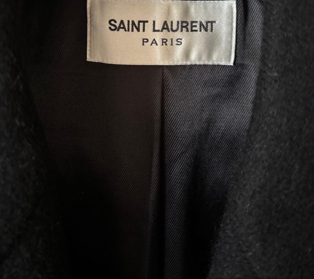 サンローラン 22AW ロングコート 50 美品