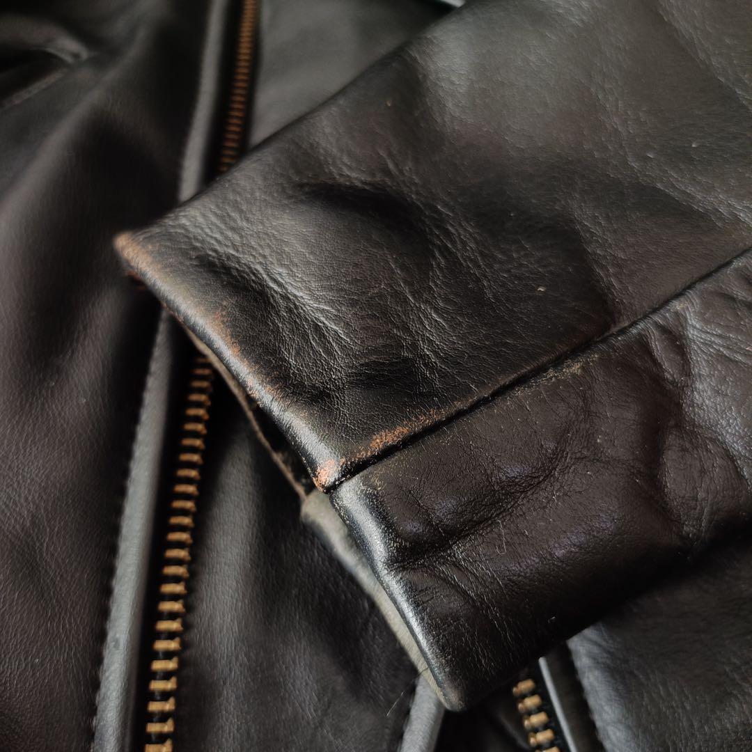 バンソン　ライダースジャケット　メンズ　サイズ36　レザー　Vanson