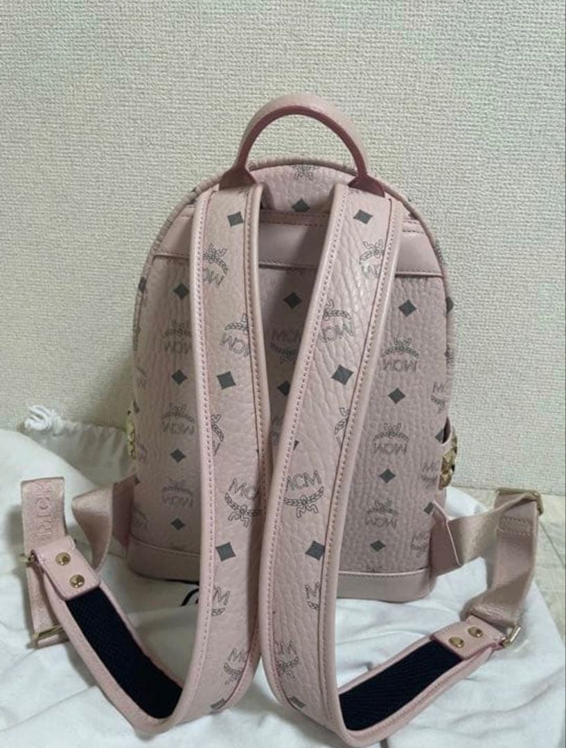 MCM リュックS パウダーピンク