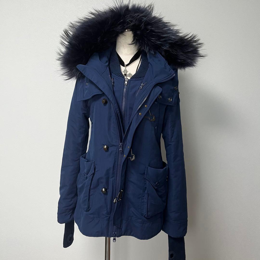 00s y2k 平成ギャル マクブリング ギミック リアルファー ミリタリー