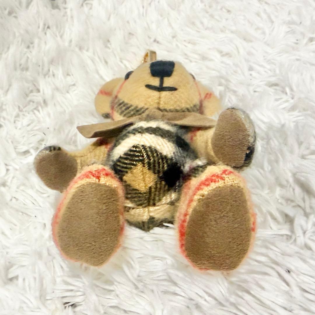 ✨新品同様✨ BURBERRY ノバチェック 熊 ベアー キーホルダー チャーム