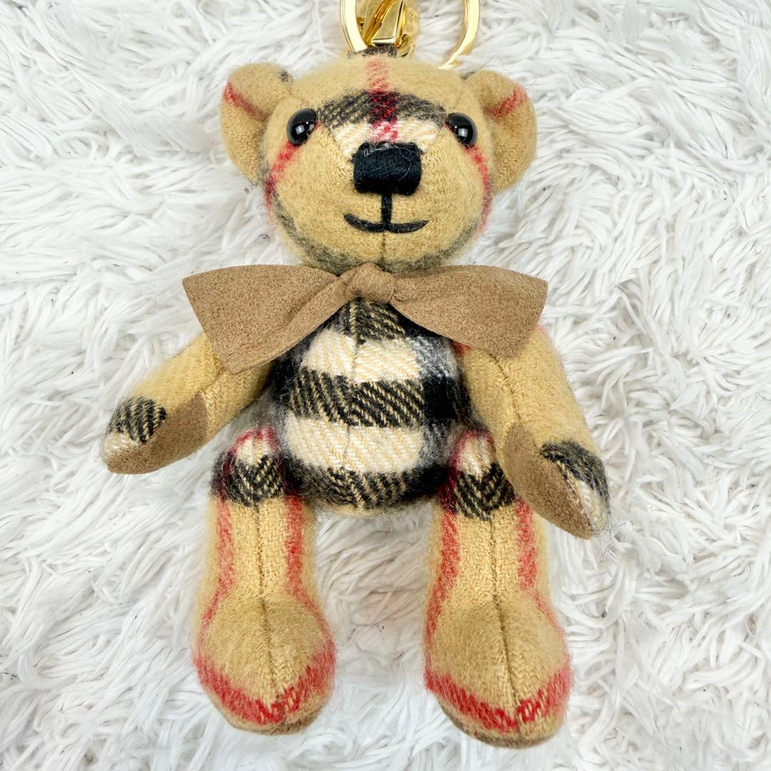 ✨新品同様✨ BURBERRY ノバチェック 熊 ベアー キーホルダー チャーム