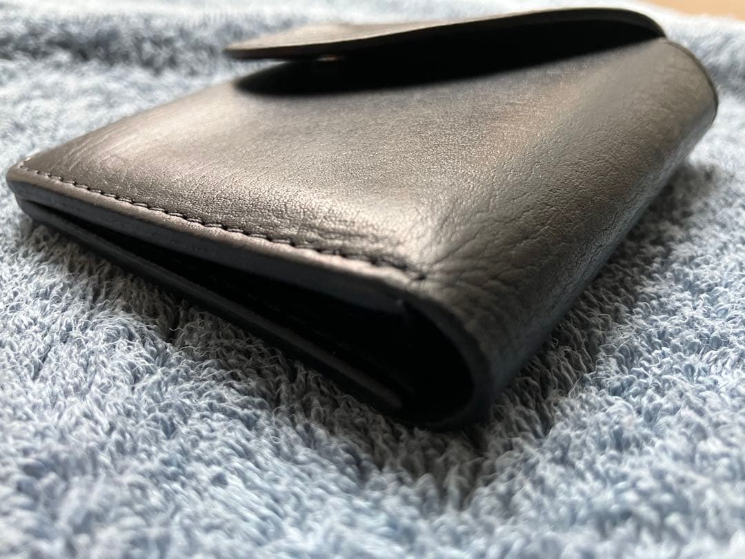 Hender Scheme ブラック 二つ折り財布 エンダースキーマ