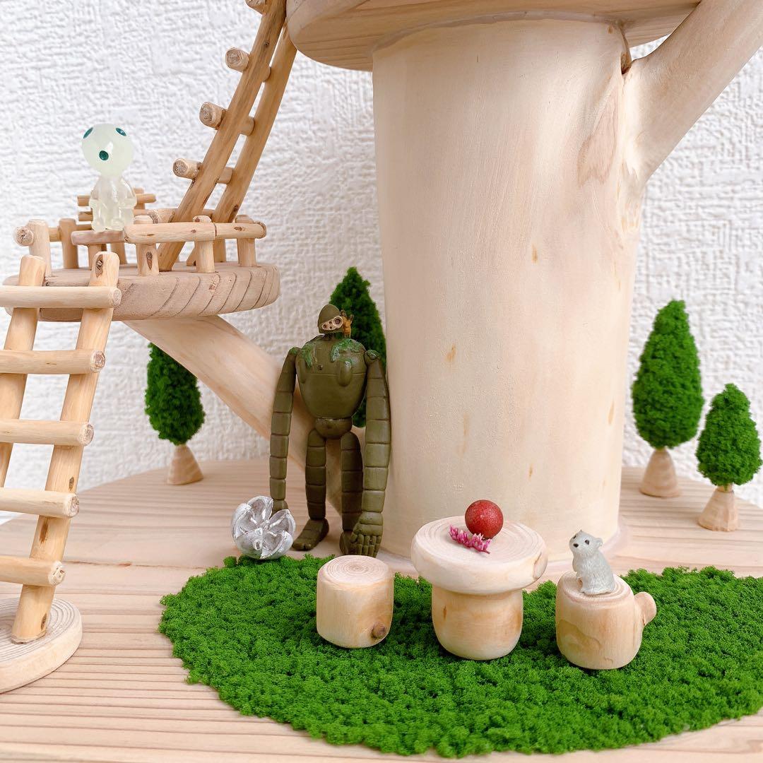 木製　ツリーハウス 白木