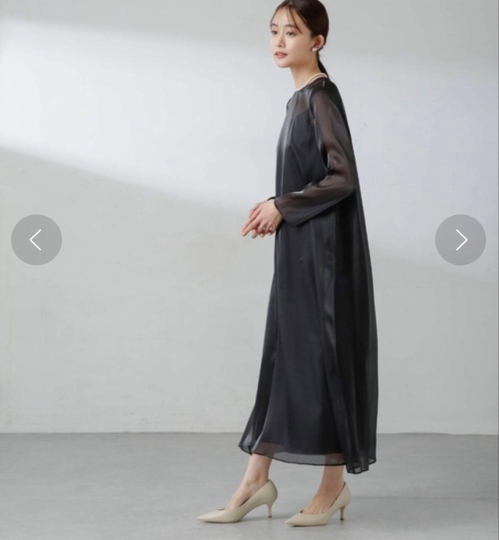 Kaene/ラメシャンブレードレス ブラック