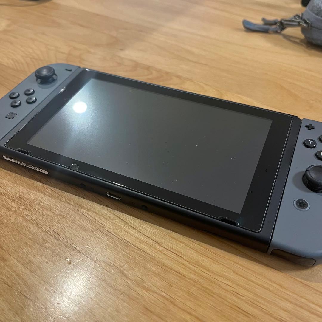 nintendo switch 本体 グレー