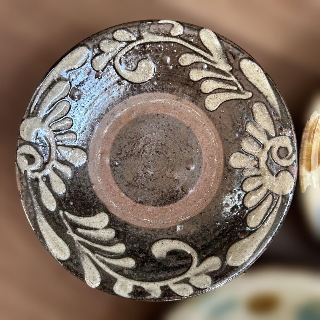 やちむん　北窯　6寸皿　5枚セット