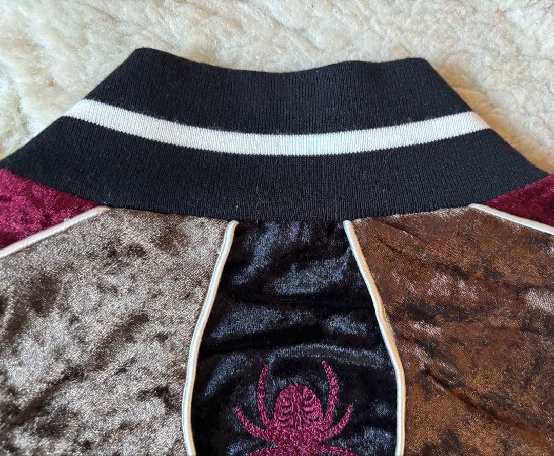 obelisk オベリスク　刺繍 ベルベット スカジャン