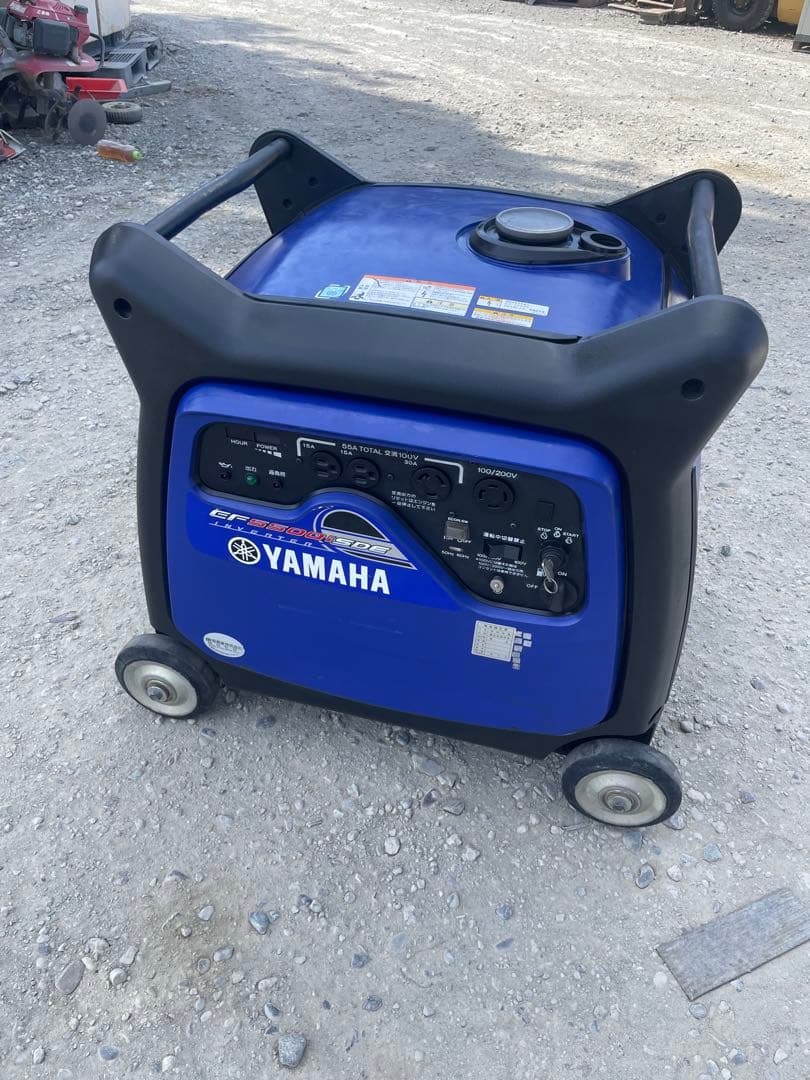 YAMAHA EF5500iSDE 発電機インバーター式 アワーメーター19時間