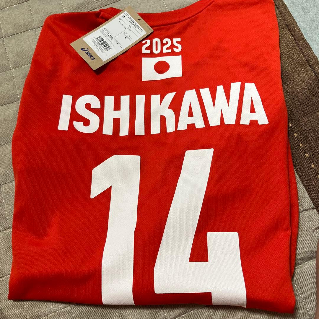 石川祐希さん　14番シャツ Mサイズ
