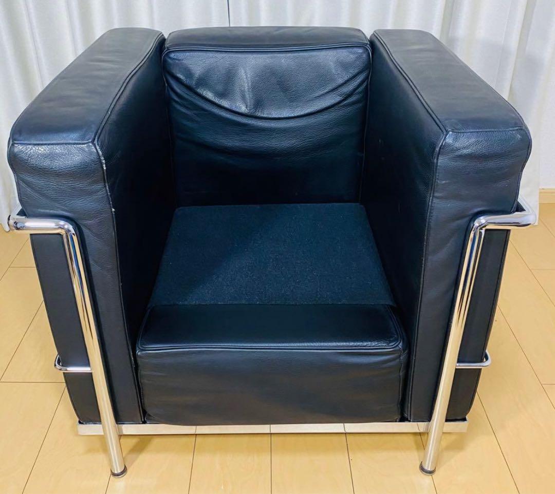Le Corbusier ル・コルビュジエLC2 1Pソファ　リプロダクト本革