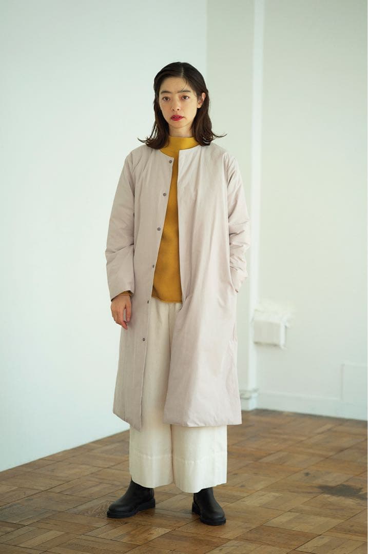 値下げ【美品】plantation ライトリバーダウン　ベージュ