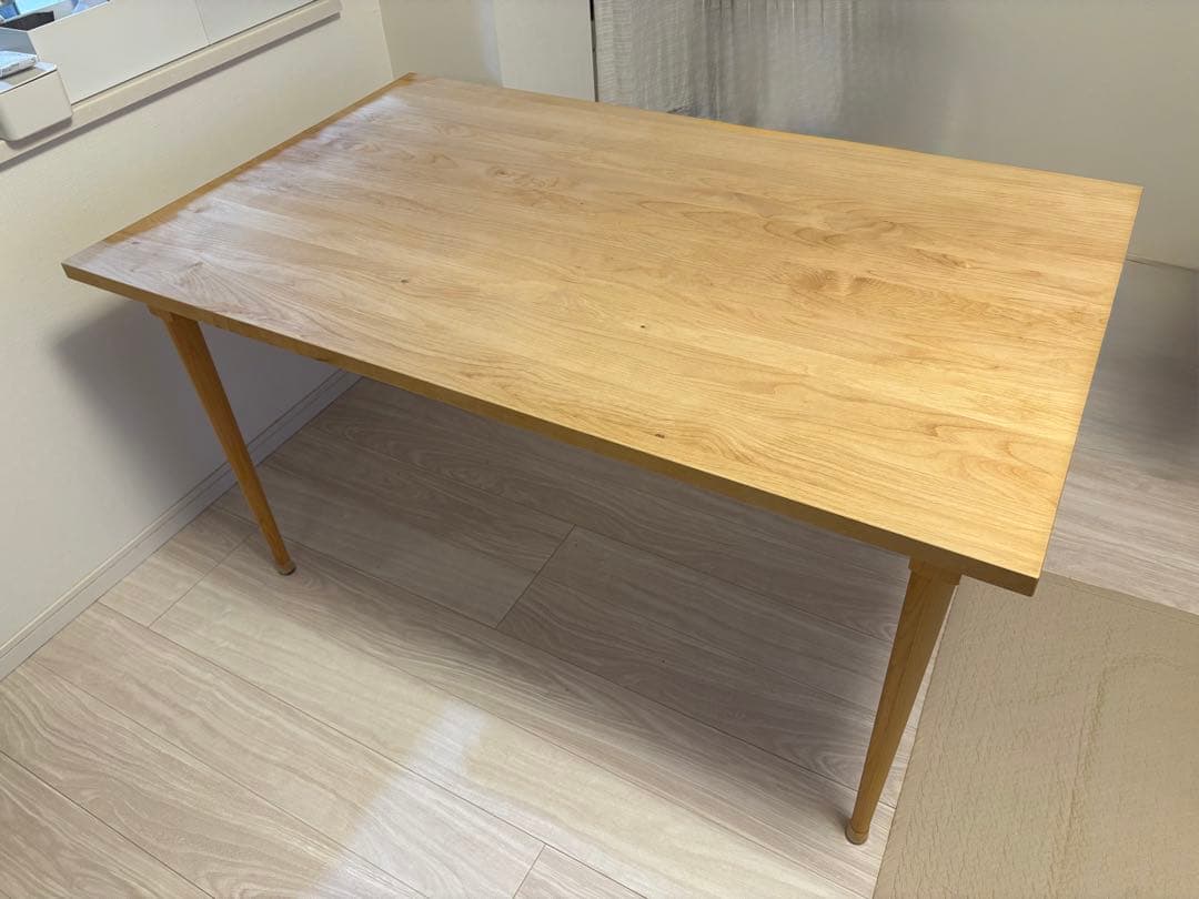 【美品】ダイニングテーブル　長方形　MOMO natural 135 83