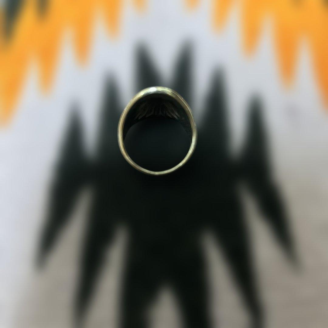 LARRY SMITH SHELL RING 卍