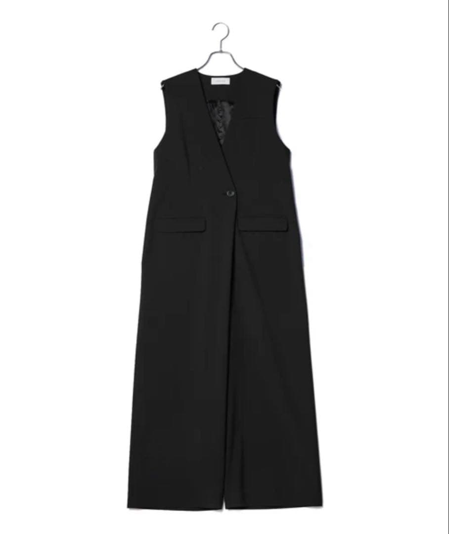 アダムエロペ ADAM ET ROPÉ ロンパース 黒 23SS オールインワン