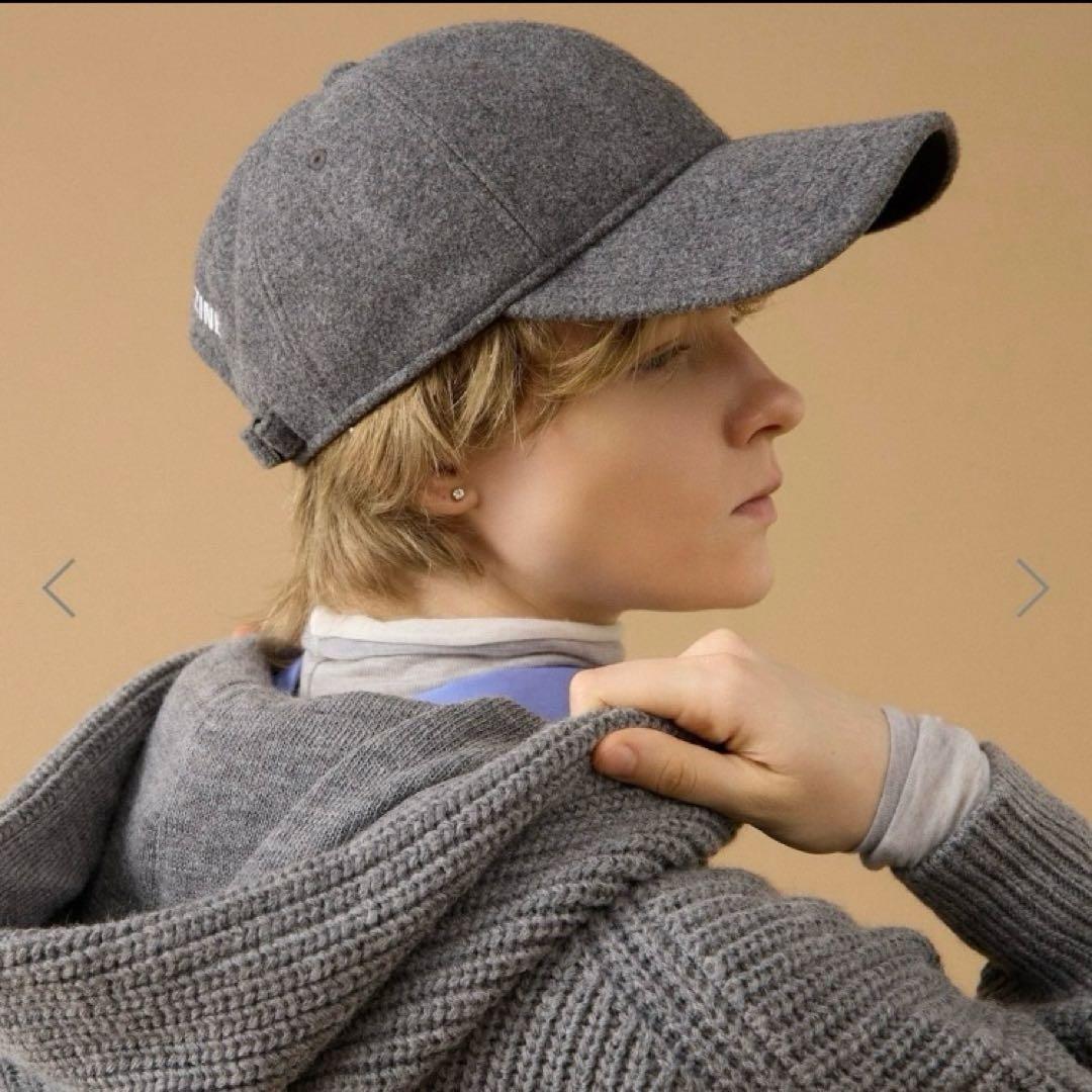 【新品】 別注ニューエラ　サードマガジン　ウール　キャップ　グレー