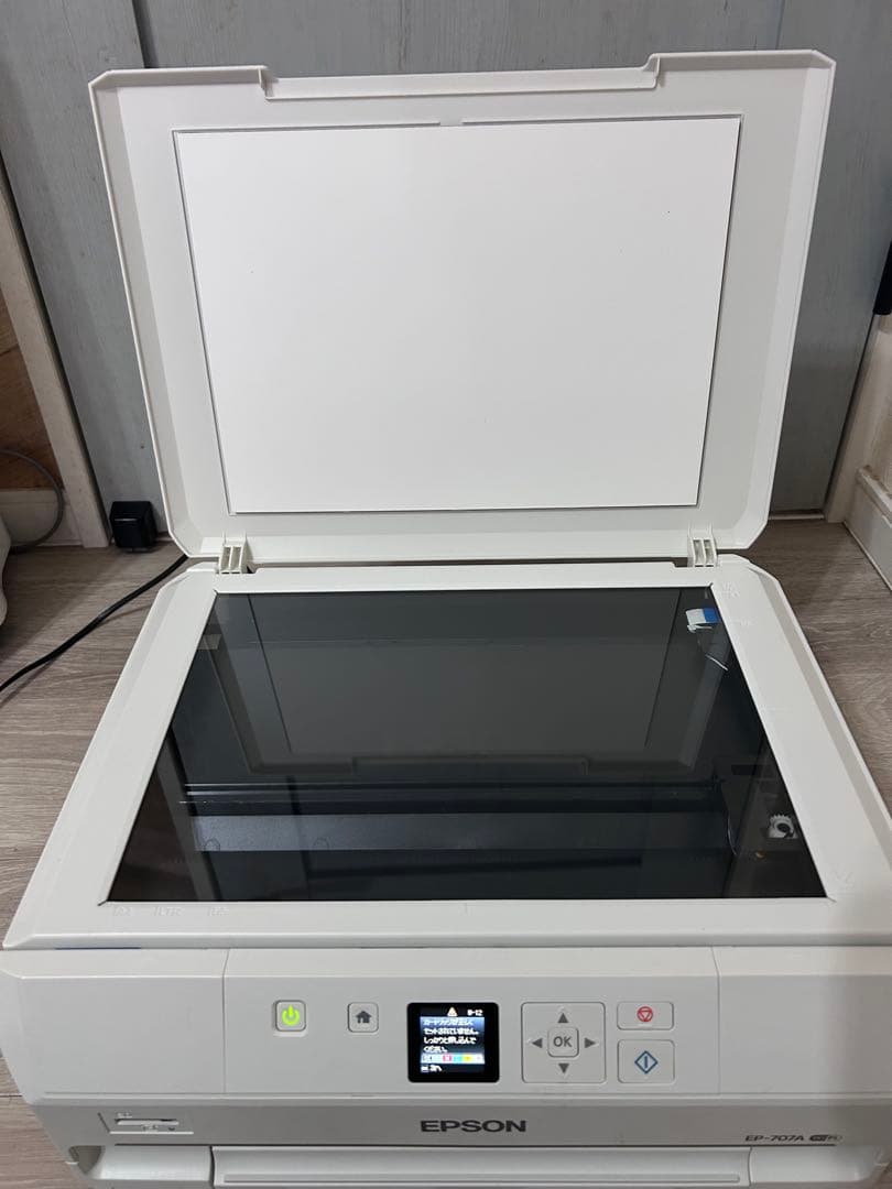 EPSON EP-707A インクジェットプリンター☆通電OK ジャンク品 美品