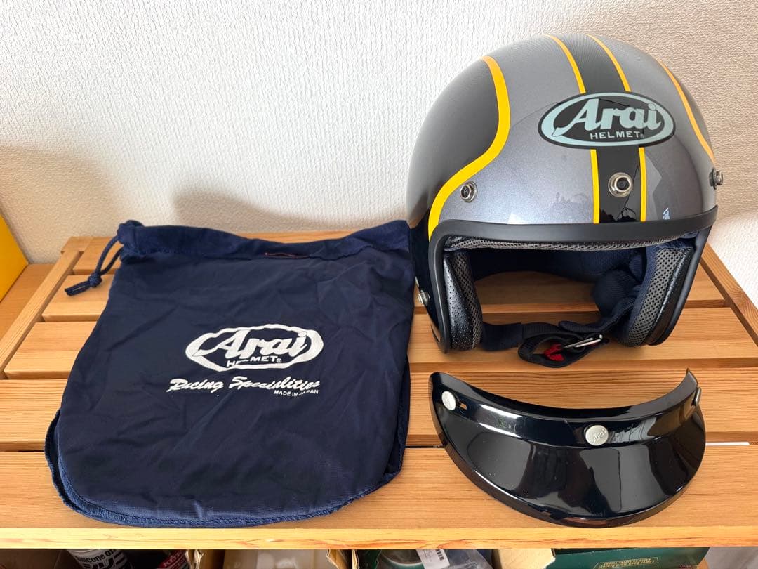 Arai ジェットヘルメット クラシックモデル　Lサイズ(59•60)
