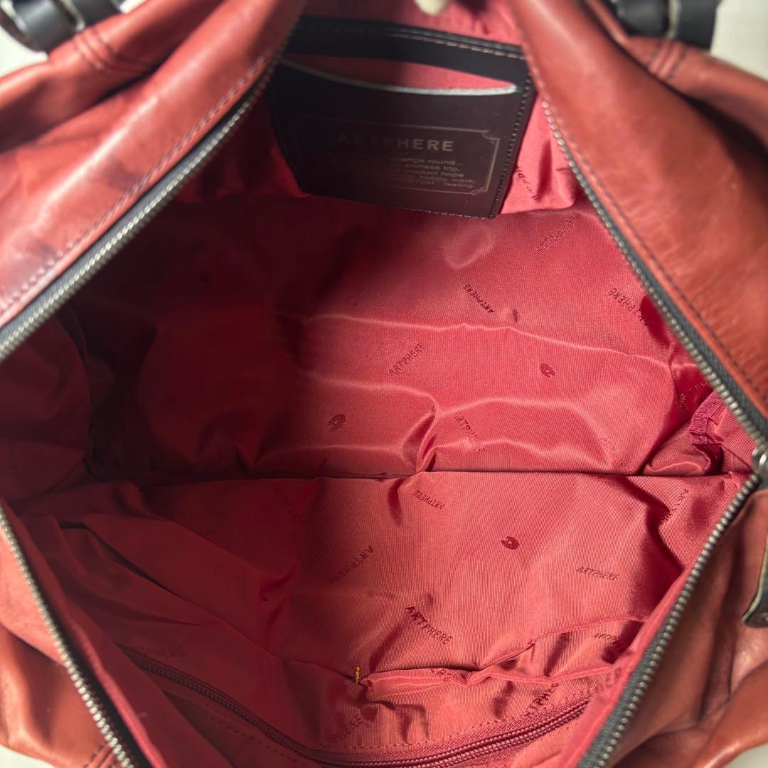 ✨️美品✨️ アートフィアー トートバッグ タグ付き ボストン 大容量