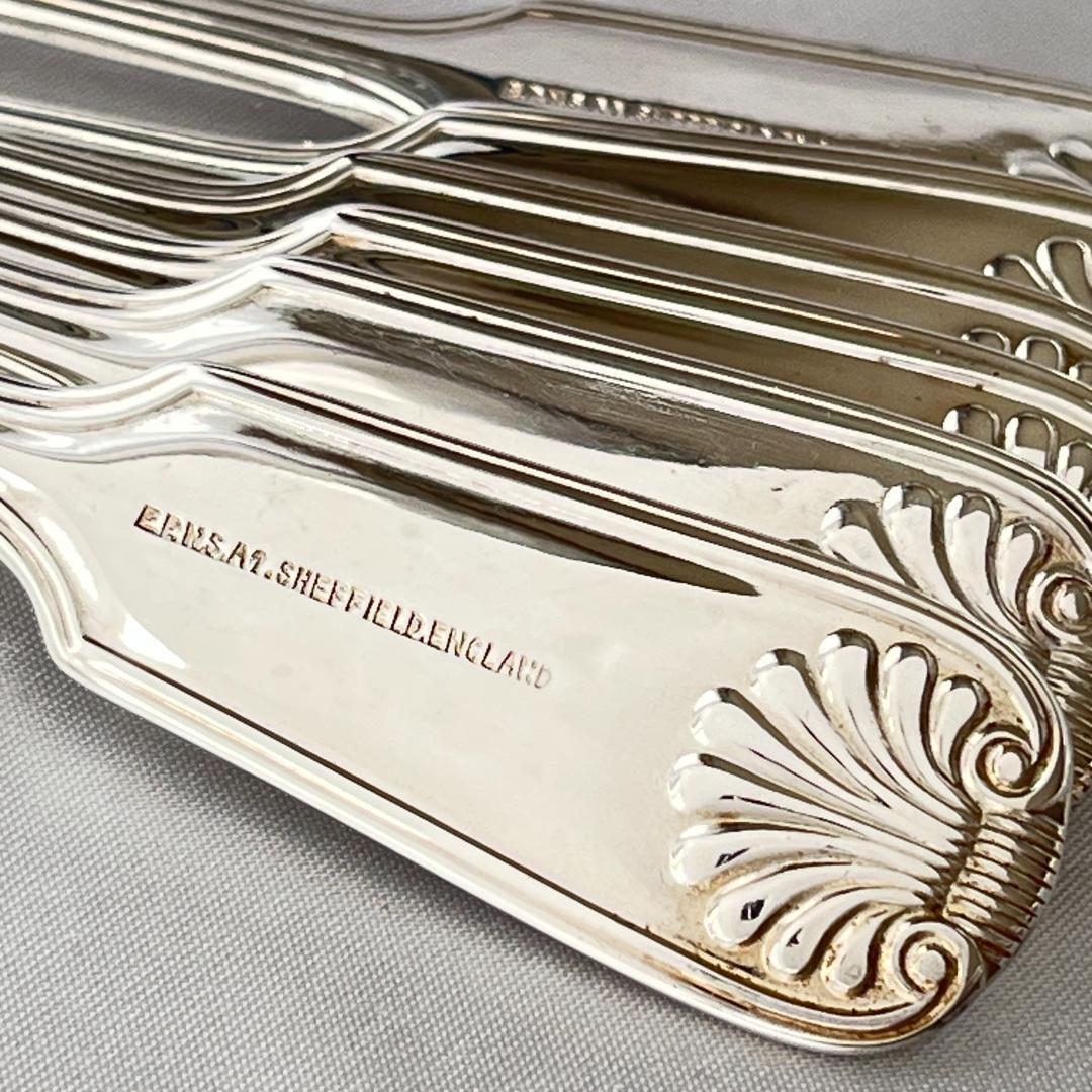 【英国】シェルのディナーセット 6名用26本組 A1プレート