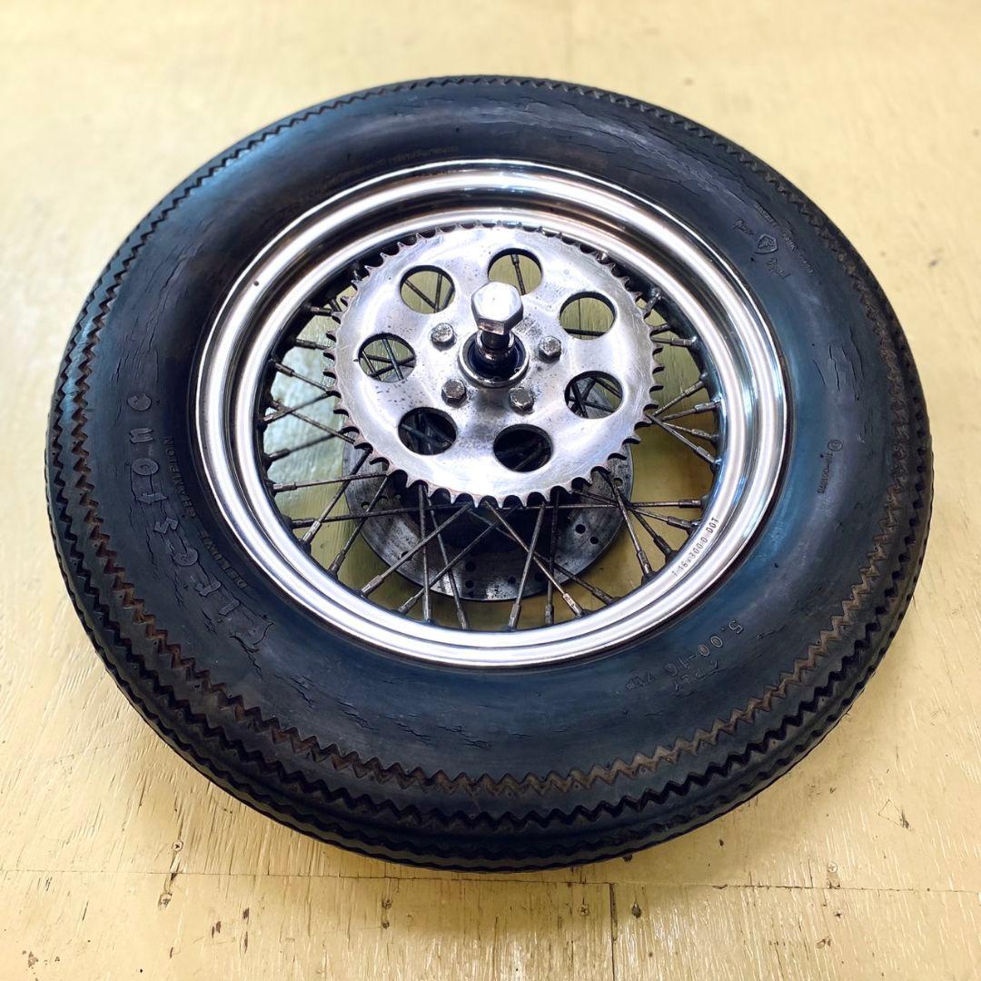 送料込み　ビンテージ　ハーレー　ショベル　 チョッパー　 ホイール　16インチ