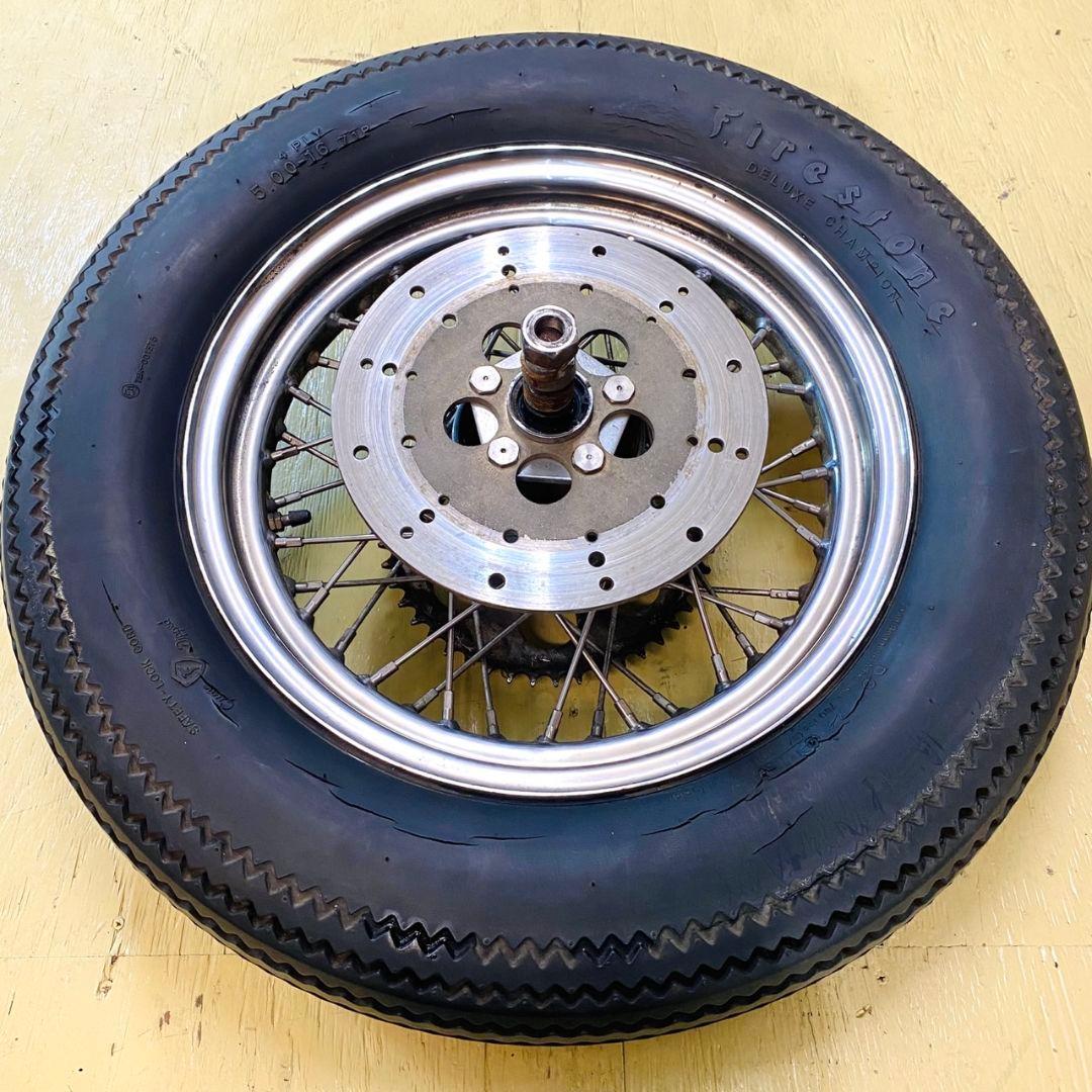 送料込み　ビンテージ　ハーレー　ショベル　 チョッパー　 ホイール　16インチ