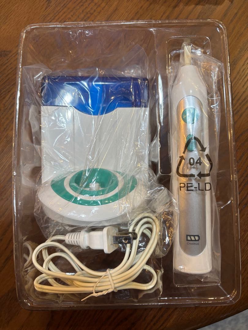 【新品】音波振動歯ブラシ デンタルソニック プロ リニア 本体 替えブラシ