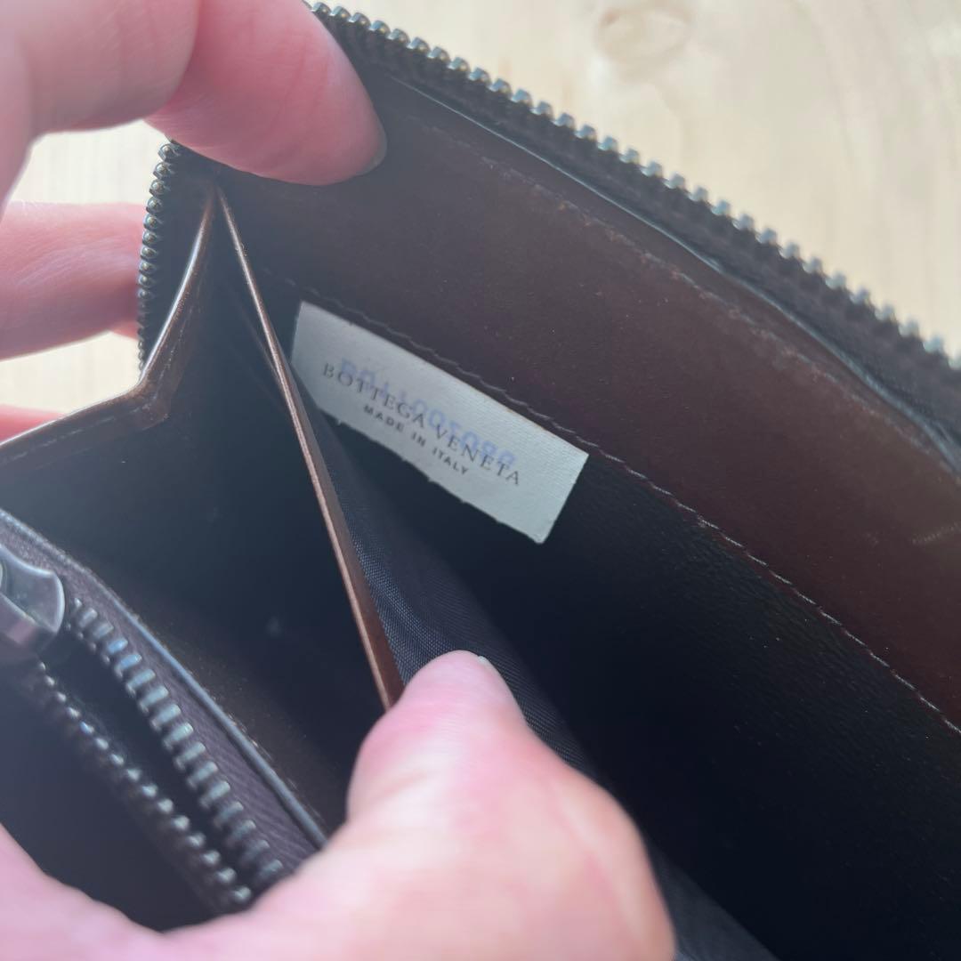 ボッテガヴェネタ BOTTEGA VENETA ラウンドファスナー