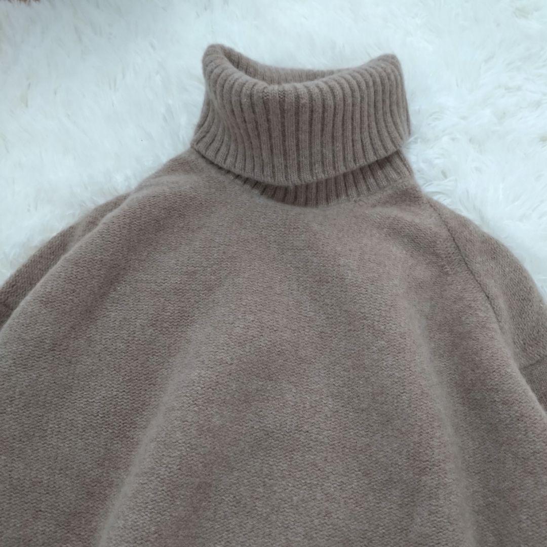 フレームワーク FRAMeWORK ウールカシミヤ タートルネック ニット