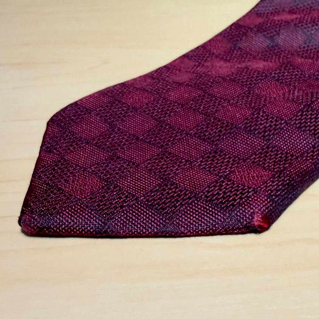 ルイ・ヴィトン ダミエ シルクネクタイ LOUIS VUITTON LV