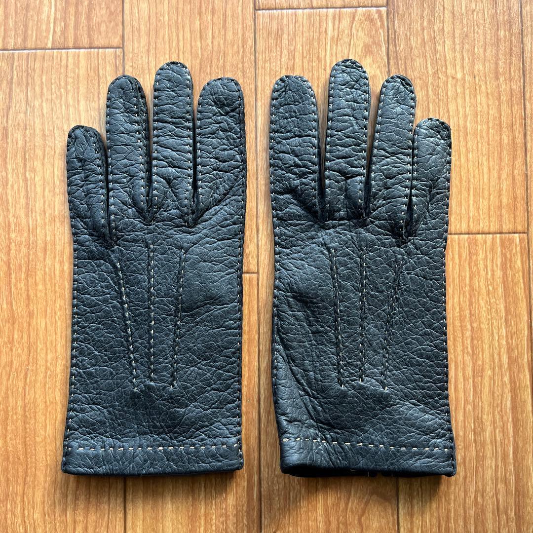 CAUSSE 【ガンコス/コース】アンライニングペッカリー素材グローブ