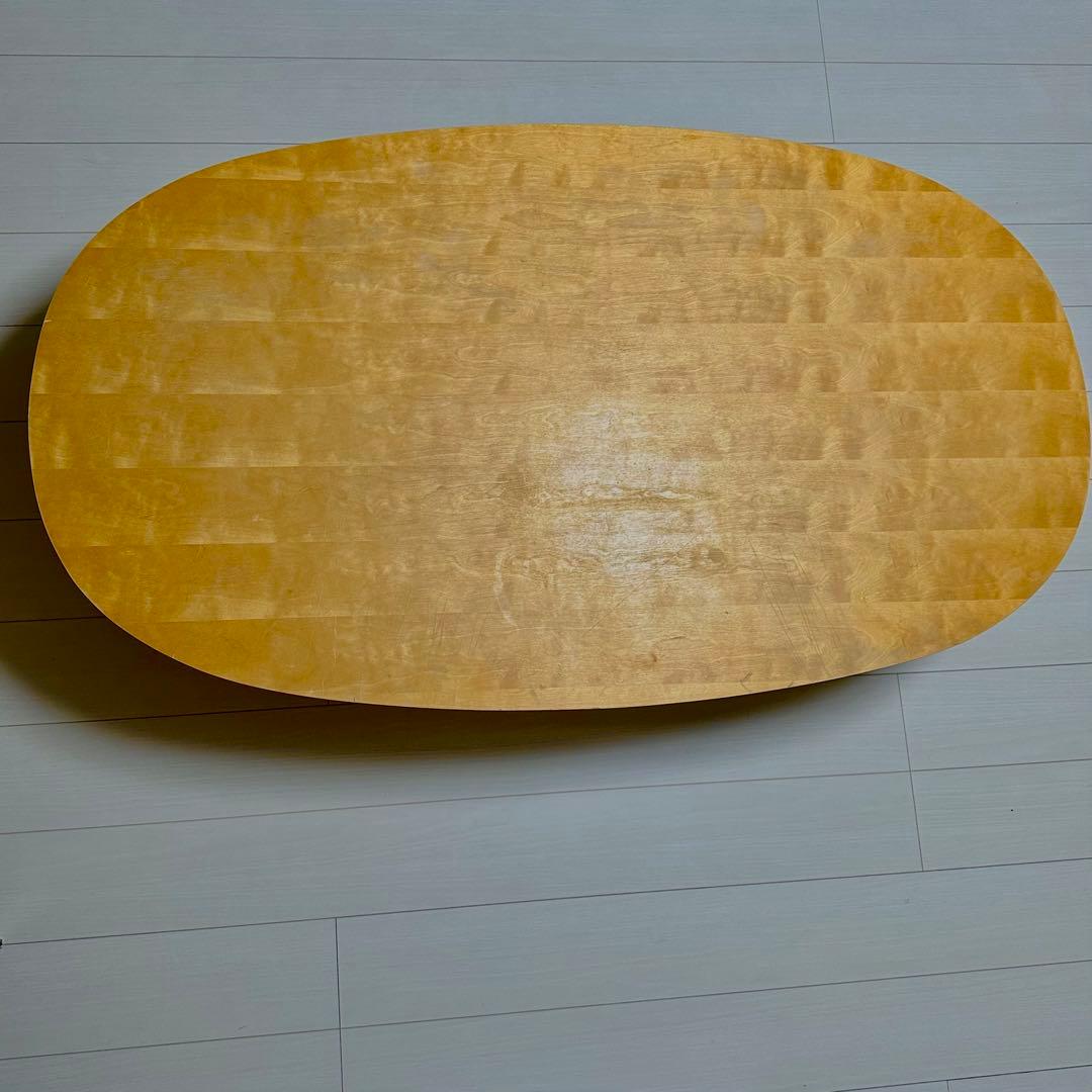 無印良品 MUJI タモ材ローテーブル【大】 140x79x35cm