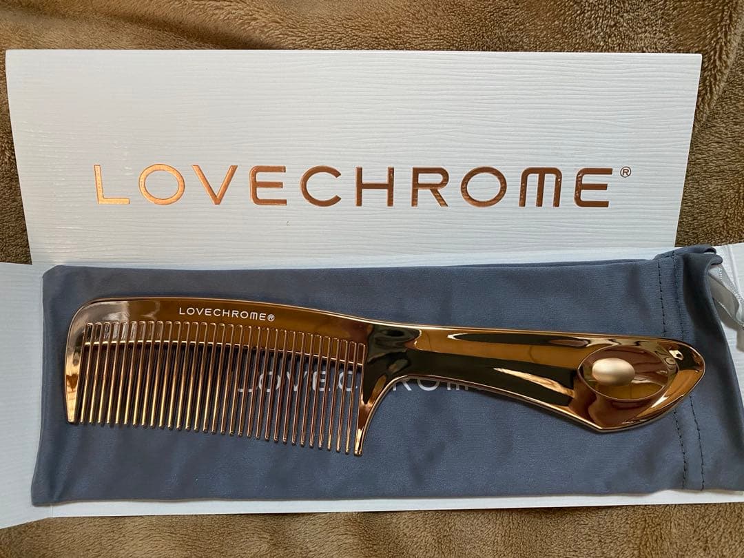 LOVECHROME K24GP ラブクロム ローズゴールド テツキ コーム