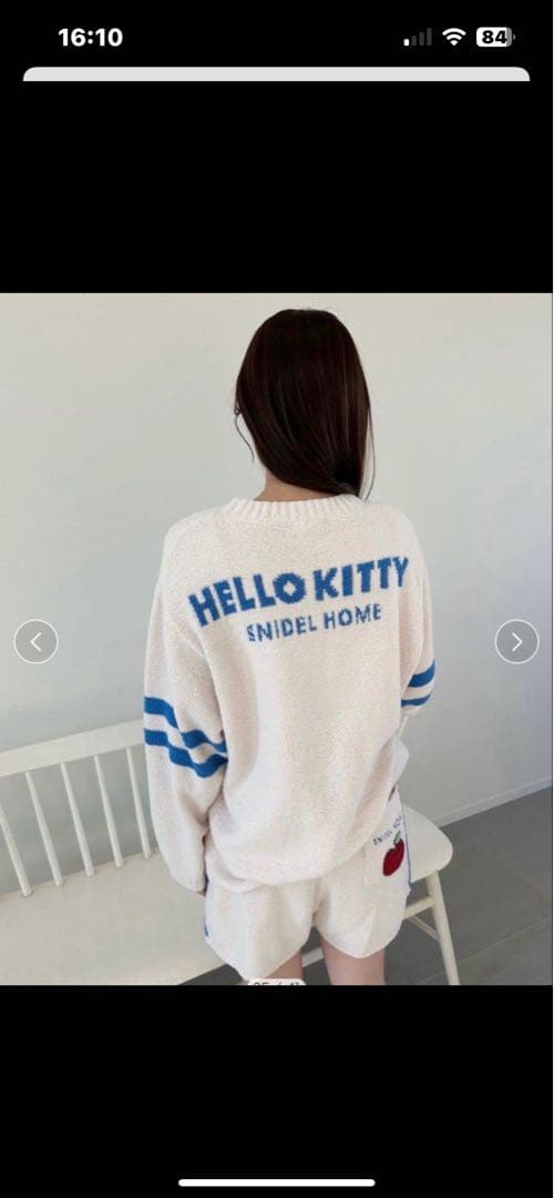 スナイデルホーム　HELLO KITTY ルームウェア
