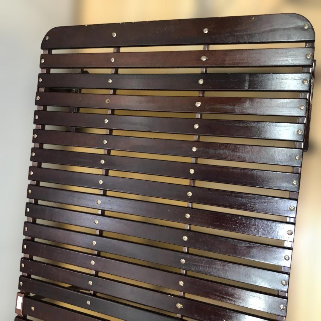 送料無料 折りたたみベッド 木製すのこ シングル相当 キャスター付 251214