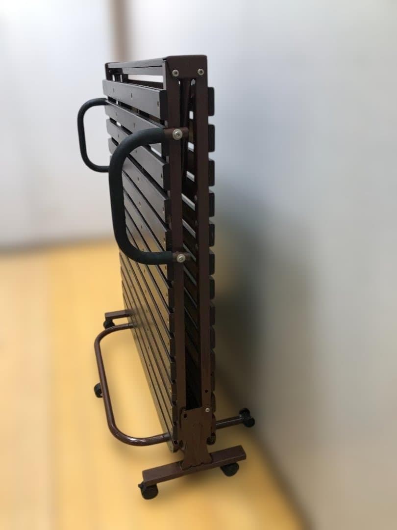 送料無料 折りたたみベッド 木製すのこ シングル相当 キャスター付 251214