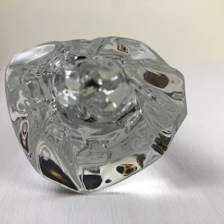 バカラ Baccarat クリスタル オブジェ 聖母子 美品　ボックス　マリア