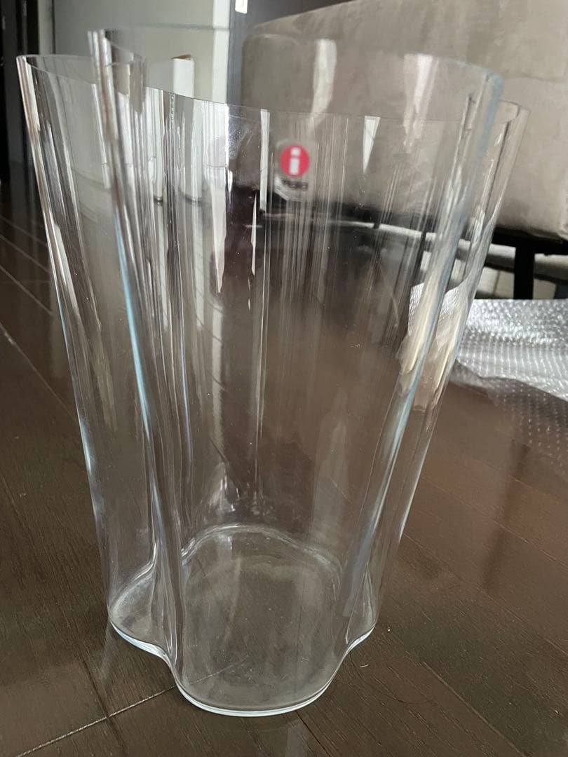 アルヴァ アアルト ベース クリア 270mm イッタラ aalto 欠けあり
