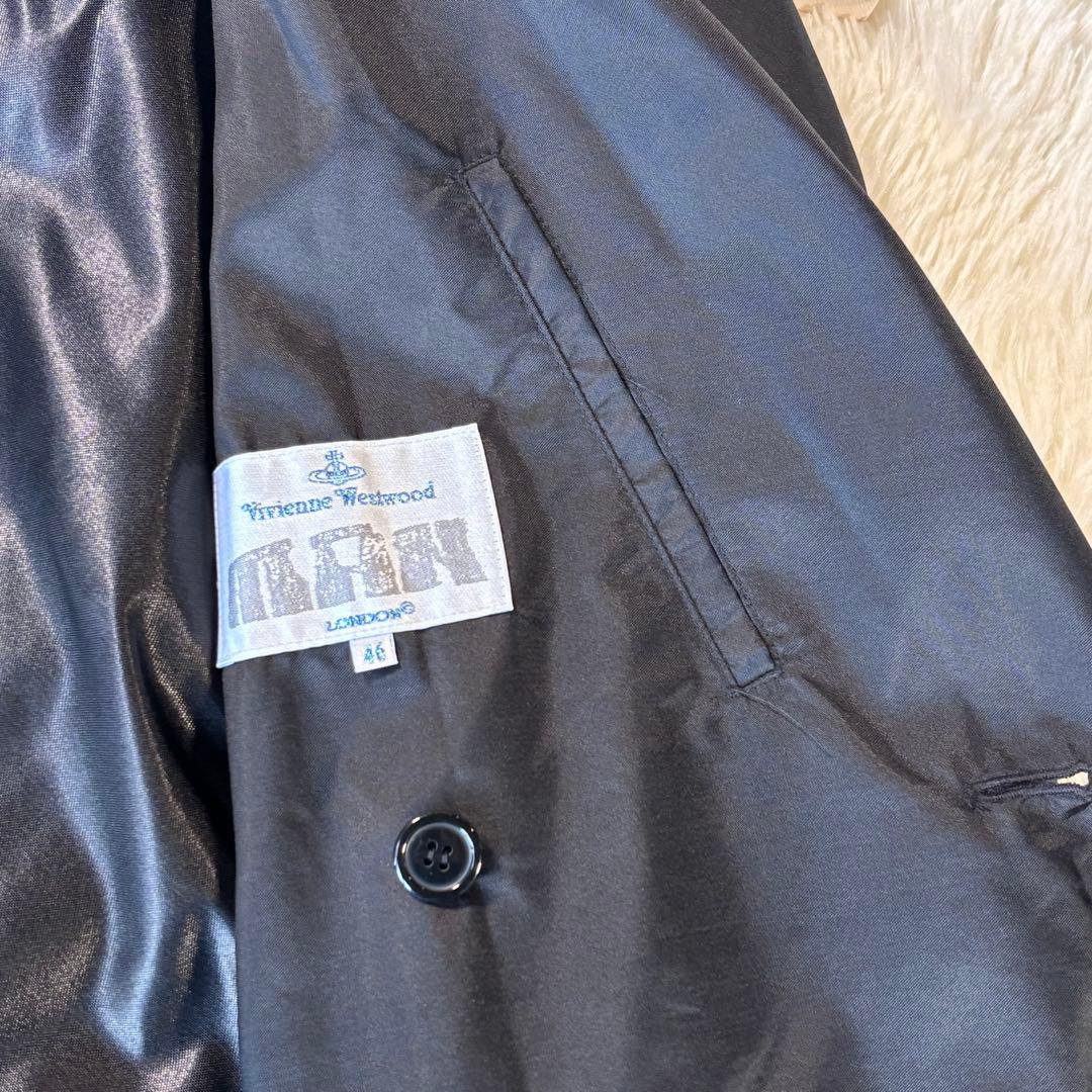 ヴィヴィアンウエストウッド メンズ トレンチコート ロングコート 46 L