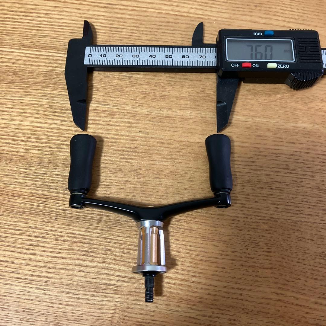 極上美品　夢屋　Mgダブルハンドル 38mm ノブ I型SS センシティブ