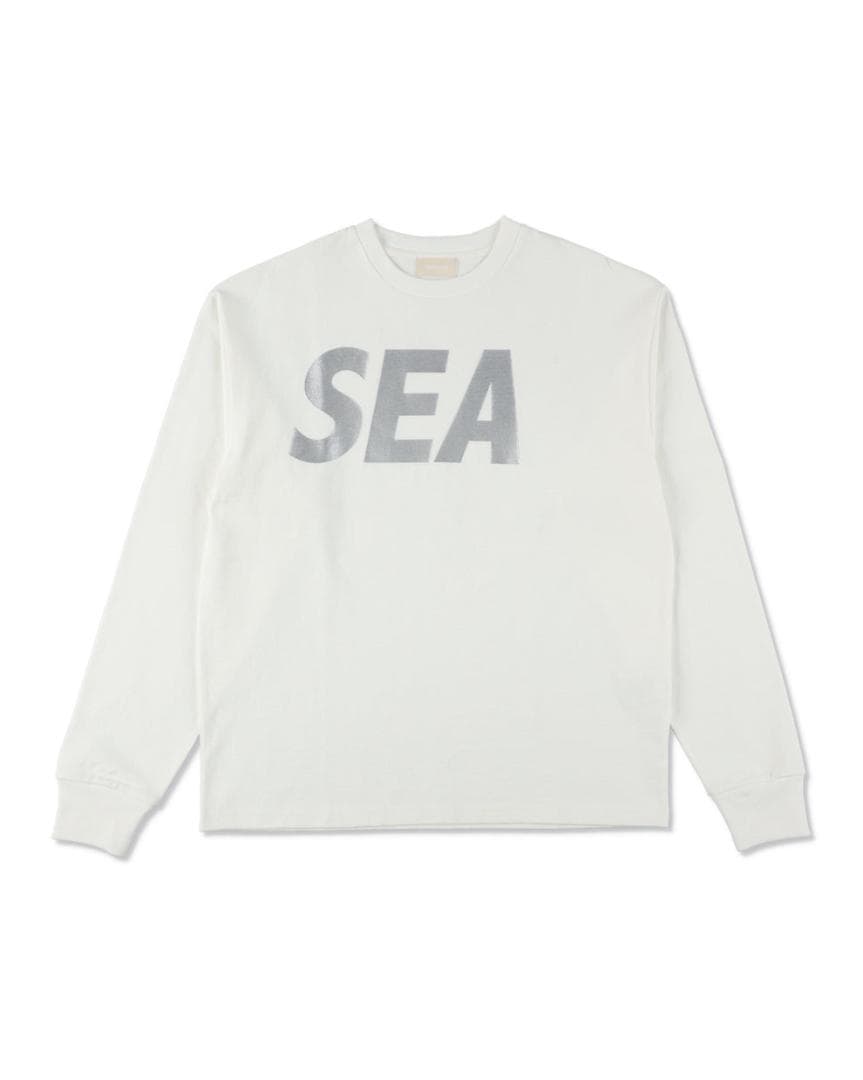 XL ホワイト ウィンダンシー ロンT SEA LONG SLEEVE TEE