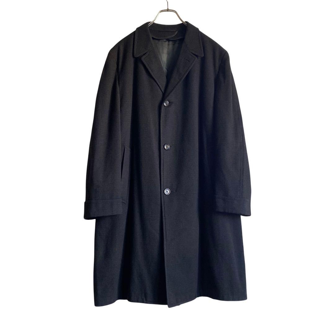 50s60s US vintage スプリットラグラン ウールステンカラーコート