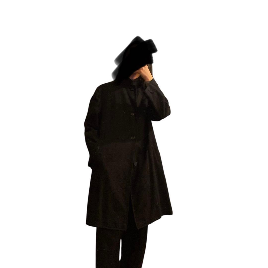 50s60s US vintage スプリットラグラン ウールステンカラーコート