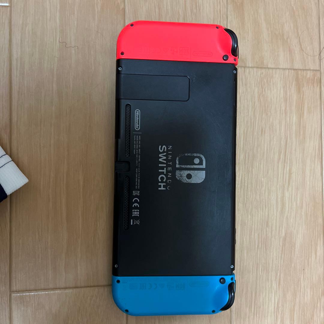 も*ち様 Nintendo Switch ネオンレッド/ネオンブルー 本体SD6